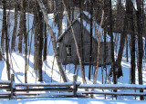 la cabane dans l'érablière