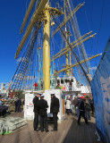 3 matelots sur le pont