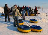 4 pneus prts pour une glissade