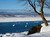 Le fleuve St-Laurent à Beaumont