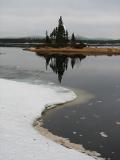 Sinuosit de glace, Lac Jacques Cartier