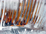 La crête de l'indien de glace