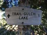 Trail Gulch Lake 1 Mile