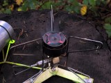 MSR Firefly Stove fired up