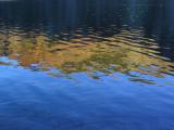 Water ripples on a wilderness lake