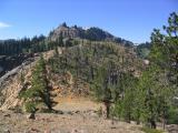 Kings Castle from the north along the PCT