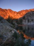 Big Blue Lake sunset