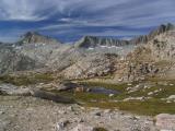 Gemini Peak and Seven Gables viewed from Bear Basin