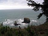 Brookings coast stormy