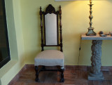 2 Nice old chair at our hotel in Las grutas Argentina 20101031b.jpg