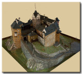 Modle  lchelle du Chateau de Loket / Scale model of Loket castle
