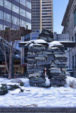 Inuksuk, outside 688 Sherbrooke W