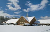 Jamestown Presbyterian Church, Jamestown, NC After Snow