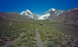 Approaching Cerro Aconcagua, Argentina - 1992