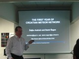 Zeljko Andreic presenting the Croatian fireball network