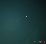 Comet Ikeya Zhang, Westbroek, 29 march 2002, 19:33
