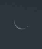 dia110 - Venus at its closest aproch to the Moon