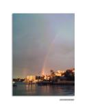 Rainbow at point piper (by O2 phone camera)
