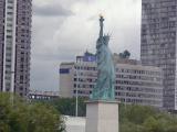 The US gave France a smaller version of this famous lady