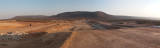 Lotsane Dam Panoramic ~ Right abutment