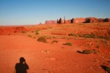 My self shadow, Monument Valley