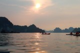 2271 Canoeists sunset Halong.jpg