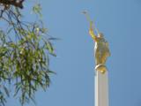 The Angel Moroni on top of the Las Vegas Temple......