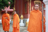 ...the town of saffron monks...