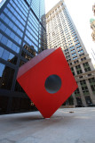 Red Cube, 140 Broadway