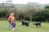 Frances, Aoibh & Dogs