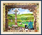 Bew Castle Cross Mural