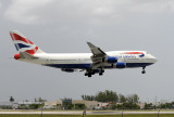 British Airways Boeing 747 ( G-BNLJ )