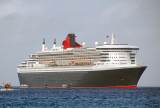 Cunard Queen Mary 2 visiting Grand Cayman