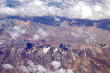La Cordillre des Andes vue davion / The Andes Mountains, from my cockpit