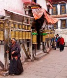 The old city of Lhasa 