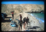 Micha Peri and Yatza at Marsa Bareka cave 1972