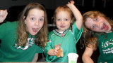 All the grandkids are big Saskatchewan Roughrider fans