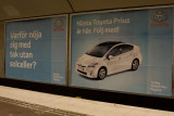 Toyota Prius subway ad