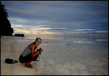 Viv Collecting Shells, Biak