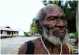 Ninety-One Year Old man,  Lake Sentani (colour)