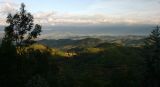 Rwandan Sunrise from the truck. Stunning country.