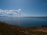 Yellowstone lake from the East Entrance Road