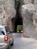 Iron Mt. road leaving Mount Rushmore