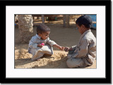 Two Bedouin Boys Playing