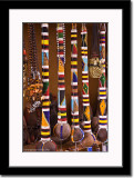 Colorful Maasai Talking Sticks