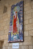 Polish mosaic of Madonna and Child