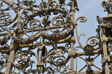 LORANGERIE   ~  Sa grille en fer forg du XIXme sicle