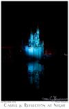 04Dec05 Castle and Reflection at Night - 8509