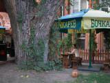 Courtyard cafe on Bolshaya Nikitskaya Ulitsa Moscow 2003