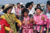 Yakutsk, Yakutia (Sakha Republic of RF)--Dancers on Holiday in Late June (1996)